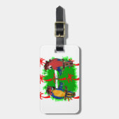 海賊パロッツ ラゲッジタグ (正面縦)