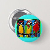 海賊パロッツ 缶バッジ (正面&裏面)