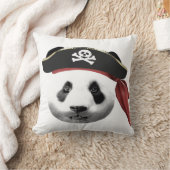 海賊パンダのクッション クッション (ブランケット)