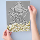 海賊パーソナライズされたパーティー チラシ (手)