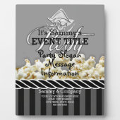 海賊パーソナライズされたパーティー フォトプラーク (正面)