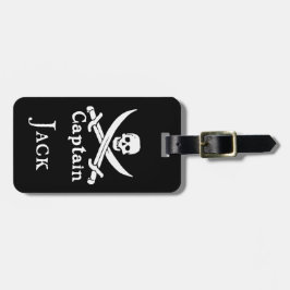 海賊パーソナライズされた船長ラゲッジタグ ラゲッジタグ