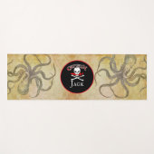 海賊パーソナライズされた船長 ヨガマット (正面(横))