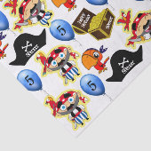 海賊パーソナライズされた誕生日 薄葉紙 (詳細)