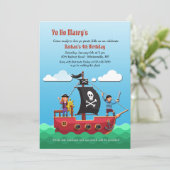 海賊パーティの招待状 招待状 (スタンド正面)