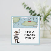 海賊パーティの招待状 招待状 (スタンド正面)