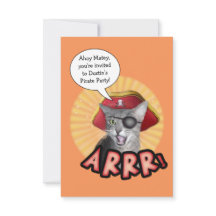 海賊パーティの招待状