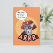 海賊パーティの招待状 招待状 (スタンド正面)