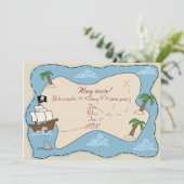 海賊パーティの招待状 招待状 (スタンド正面)