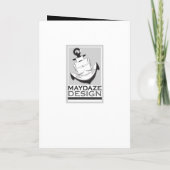 海賊パーティーのパスポート 招待状 (裏面)