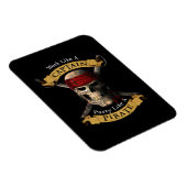 海賊パーティージョルのように船長のように働く マグネット (右側)