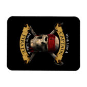 海賊パーティージョルのように船長のように働く マグネット (横)