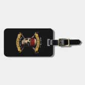 海賊パーティージョルのように船長のように働く ラゲッジタグ (正面横)