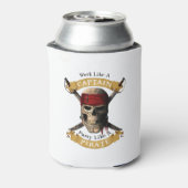 海賊パーティージョルのように船長のように働く 缶クーラー (缶裏面)