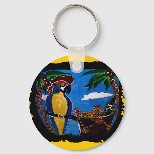 海賊パーティーペット キーホルダー (正面)