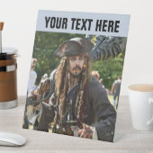 海賊パーティー歓迎ペデスタルが自分の好みに合わせて署名 台座サイン (インサイチュ)