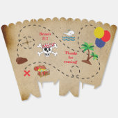 海賊パーティー フェイバーボックス (見開き)