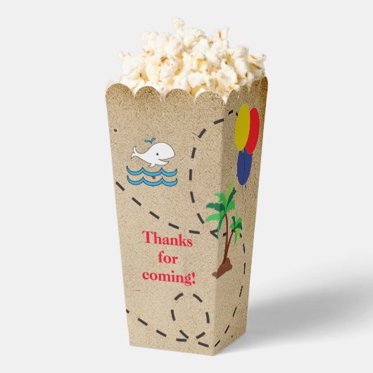 海賊パーティー フェイバーボックス (はじけた状態)