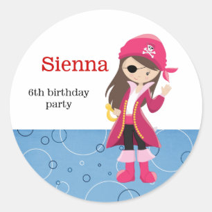 海賊パーティー ラウンドシール