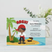 海賊パーティー 招待状 (スタンド正面)