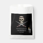 海賊パーティー – 海賊をテーマにした誕生日/独身 フェイバーバッグ (正面)