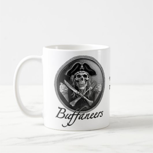 海賊ビュッフェーズ「お前の自由に連れて行け」 コーヒーマグカップ (左)