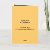 海賊ピープハロウィーンカード カード (裏面)