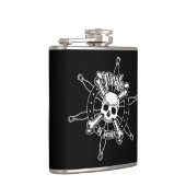 海賊フラスコ – スチール フラスク (右)