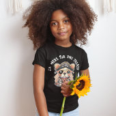 海賊フランスのとして可愛いブルドッグ、面白いハロウィン トライブレンドTシャツ