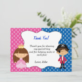 海賊プリンセスのサンキューカード-男の子 サンキューカード (スタンド正面)