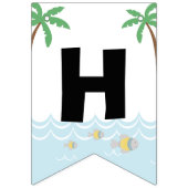 海賊ベアボーイズ海賊誕生日パーティー バンティングフラッグ (第2の旗)