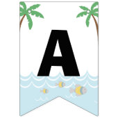 海賊ベアボーイズ海賊誕生日パーティー バンティングフラッグ (第3の旗)