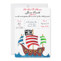 海賊ベイビーシャワー