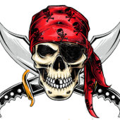 海賊ベイビーTシャツ トドラーTシャツ