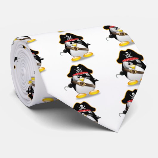 海賊ペンギン ネクタイ (ロール)