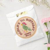 海賊ボーイトレジャーマップおもしろい誕生日パーティー フェイバーバッグ (封をした状態)