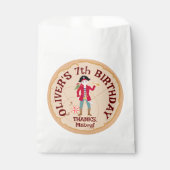 海賊ボーイトレジャーマップおもしろい誕生日パーティー フェイバーバッグ (正面)