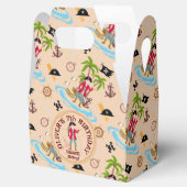 海賊ボーイトレジャーマップおもしろい誕生日パーティー フェイバーボックス (オープン)