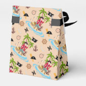 海賊ボーイトレジャーマップおもしろい誕生日パーティー フェイバーボックス (裏面サイド)