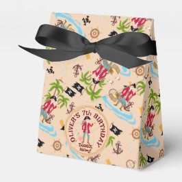 海賊ボーイトレジャーマップおもしろい誕生日パーティー フェイバーボックス