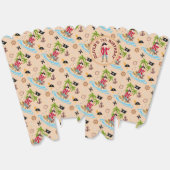 海賊ボーイトレジャーマップおもしろい誕生日パーティー フェイバーボックス (見開き)