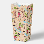 海賊ボーイトレジャーマップおもしろい誕生日パーティー フェイバーボックス (正面)