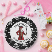 海賊ボーイ紙プレート ペーパープレート (パーティー)