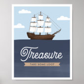 海賊ボーイ誕生日親善署名 ポスター (正面)