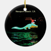 海賊ボートのオーナメント セラミックオーナメント (裏面)