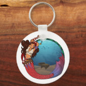 海賊マーメイドキーチェーン キーホルダー (正面)