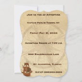 海賊ミステリー船 招待状 (裏面)