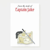 海賊モダン古地図海賊 ポストイット (正面)