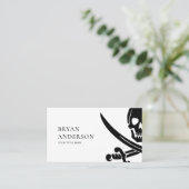 海賊モダン名刺 名刺 (スタンド正面)