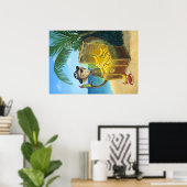 海賊モンキー ポスター (ホームオフィス)